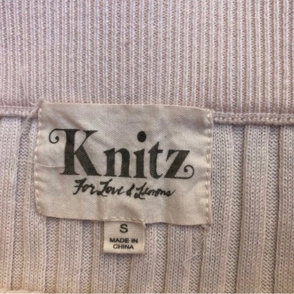 Knitz For Love and Lemons Ribbed Snuggler Skirt - Small - Picture 3 of 8